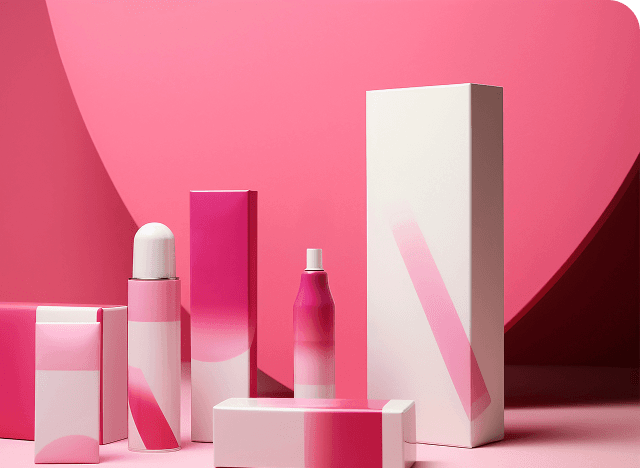 Cosmetic packaging mockups