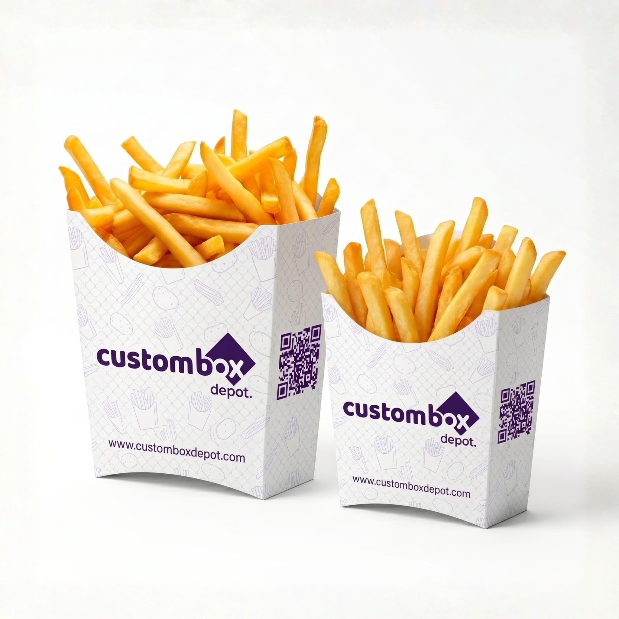 custom french fry boxes